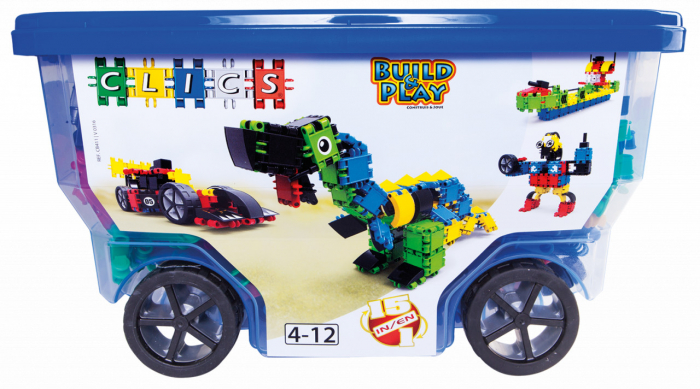 Set Clics 15 in 1 | 377 piese | Clicstoys