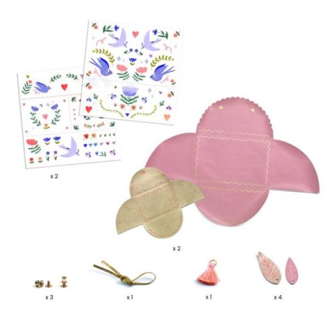 DIY Poseta si Portmoneu Djeco - Creativitate - imagine 4