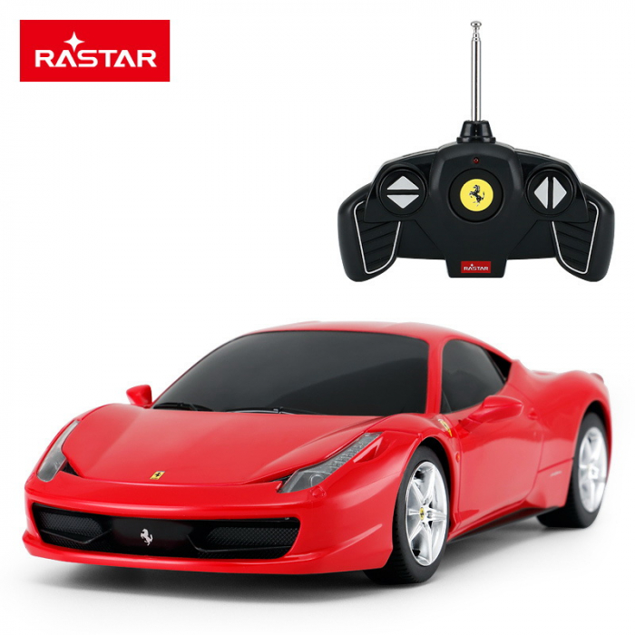 Masina RC Ferrari 458 Italia 1:18 Rastar