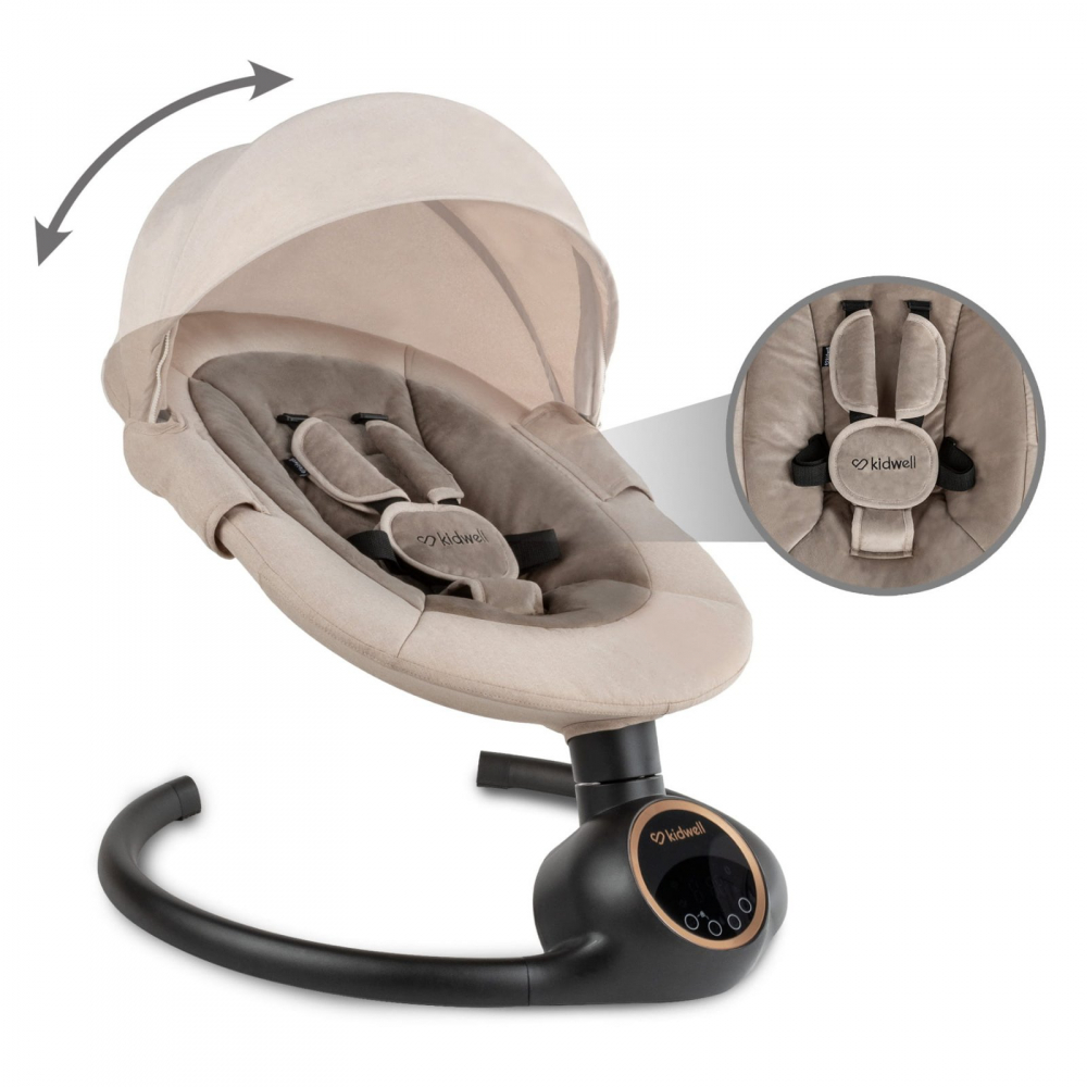 Kidwell Reve Balansoar 2in1 Bluetooth Bej - imagine 6