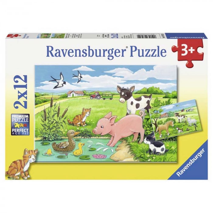 Puzzle Ravensburger Animale la Fermă