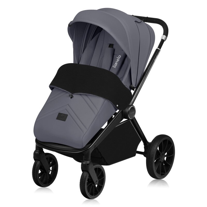 Lionelo Mika Plus Carucior 2in1 Gri Aluminiu - imagine 5