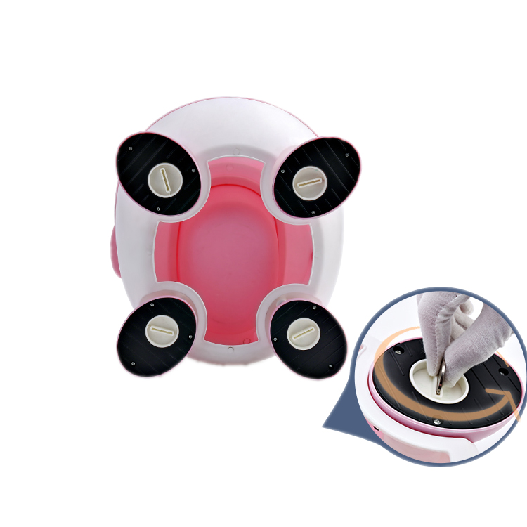Olita Little Mom Bear Pink cu Suport Antiderapant - imagine 3