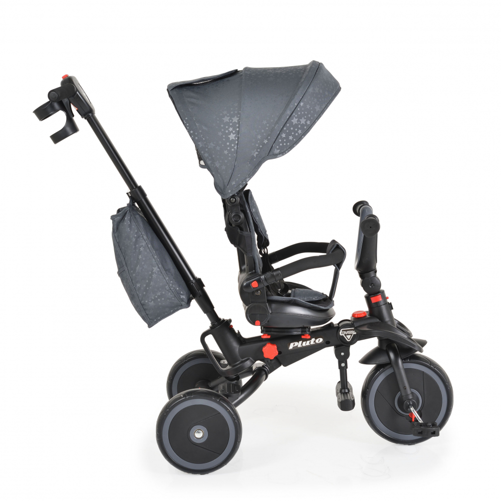 Tricicleta Byox Pluto Grey Pliabilă - imagine 4
