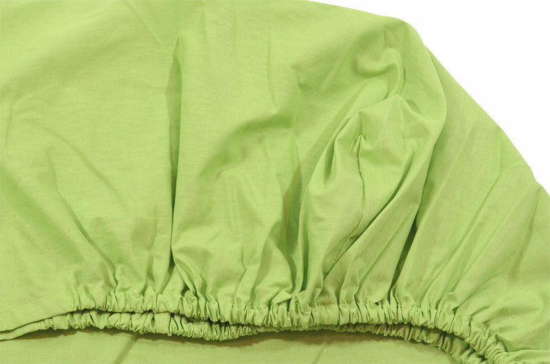 Cearceaf KidsDecor Verde Bumbac, 63x127 cm