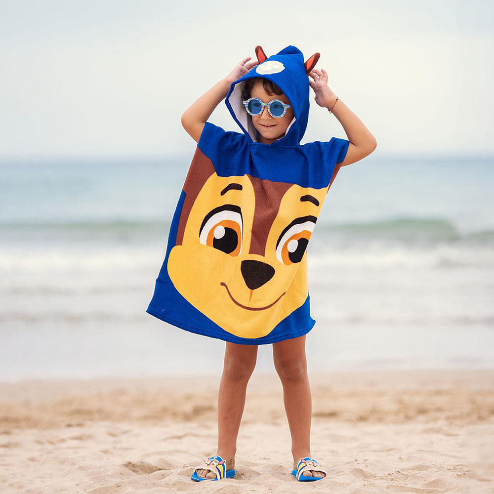 Prosop Poncho Paw Patrol Cerda cu Glugă - imagine 3