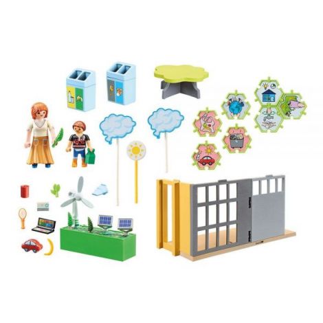 Playmobil Clasa de Stiinte Climatice Educativ - imagine 5