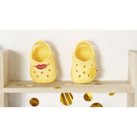 Papucei cu insigne Baby Born 43 cm - Modele Colorate - imagine 8