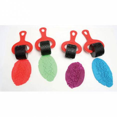 Set 4 trafaleti Educo cu design texturat - imagine 2