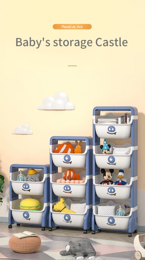Little Mom Piggy Blue - Organizator 2 nivele - imagine 5