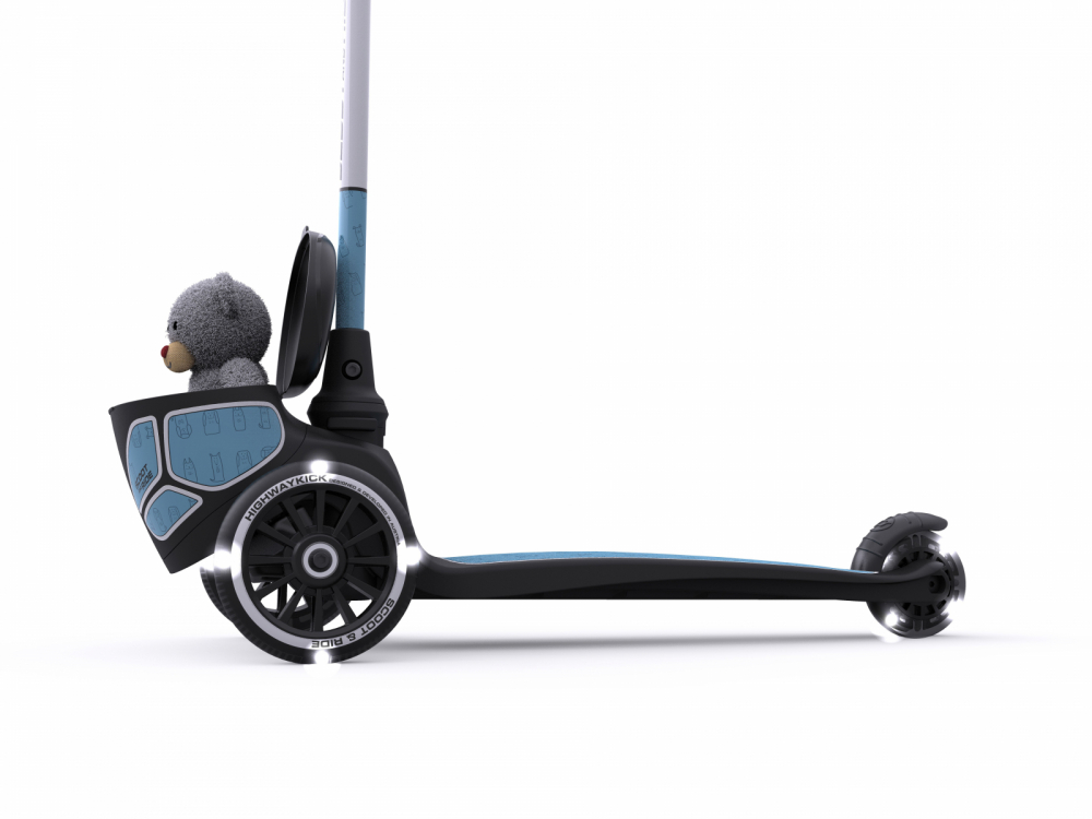 Trotineta pliabilă Scoot and Ride cu roti luminoase - imagine 6