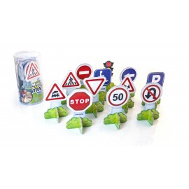 Set 12 Semne circulatie mini Miniland - imagine 2