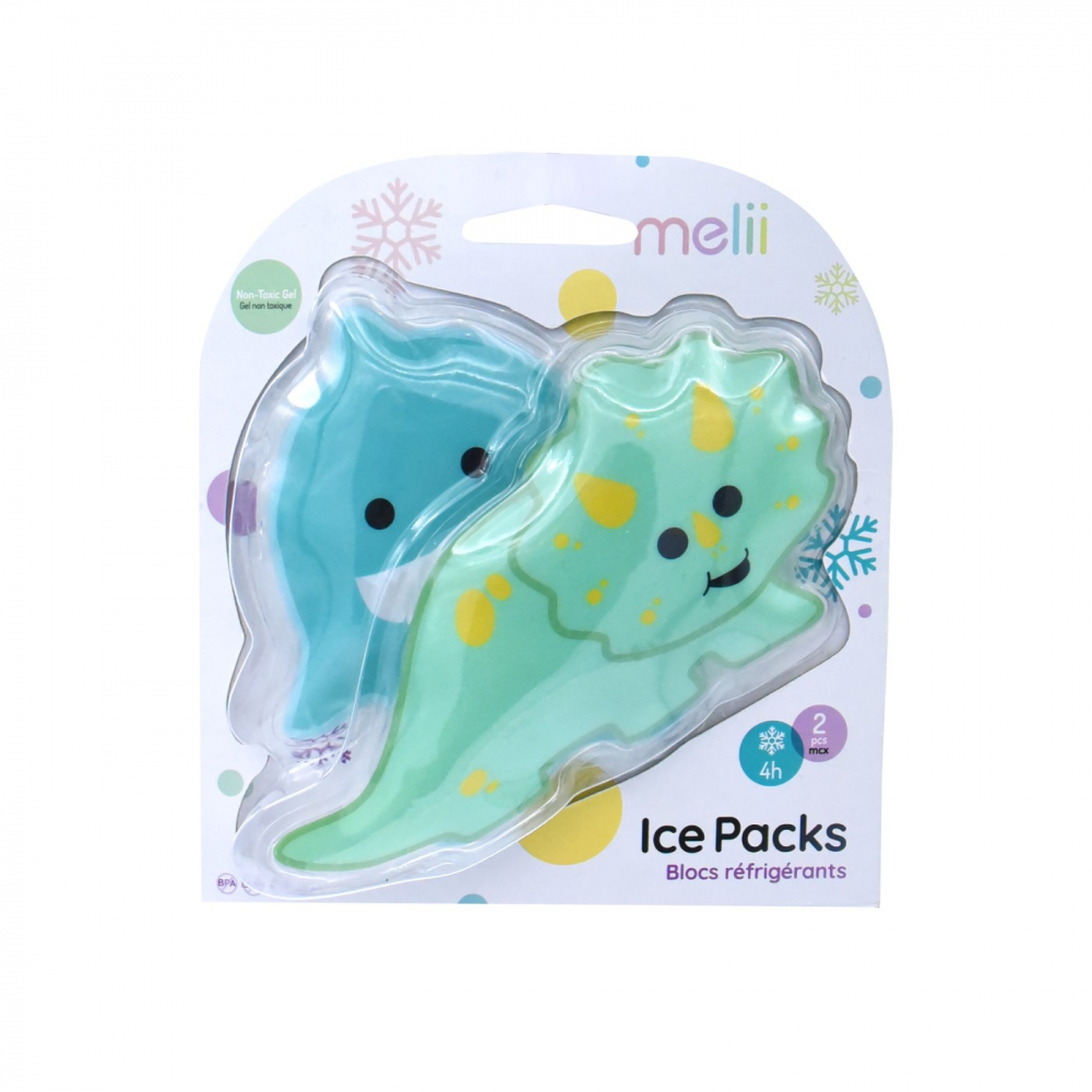 Set 2 Pachete Gel Termic Melii Dino Rechin