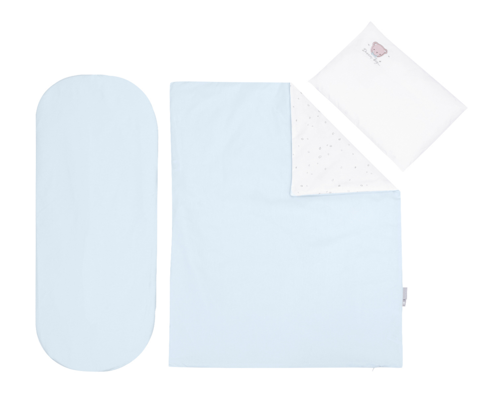 Set Lenjerie KikkaBoo Dream Big Blue, 6 Piese - imagine 2