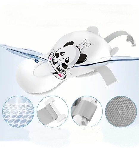Cadita Little Mom Panda Ultra-pliabilă - imagine 3