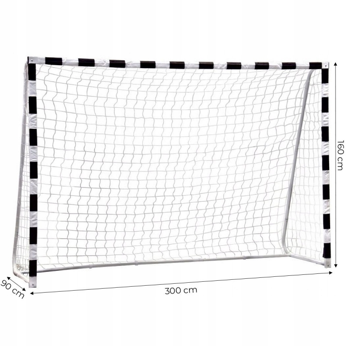 Poarta Fotbal Ecotoys 300x90x160 cm pentru Copii - imagine 5