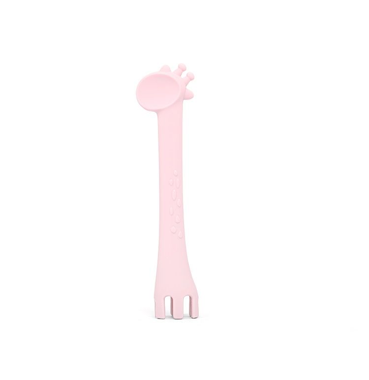 Linguriță Kikkaboo 2 în 1 Girafa Pink
