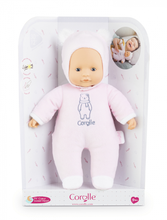 Corolle Sweet Heart Roz - Păpușa ideală pentru bebeluși