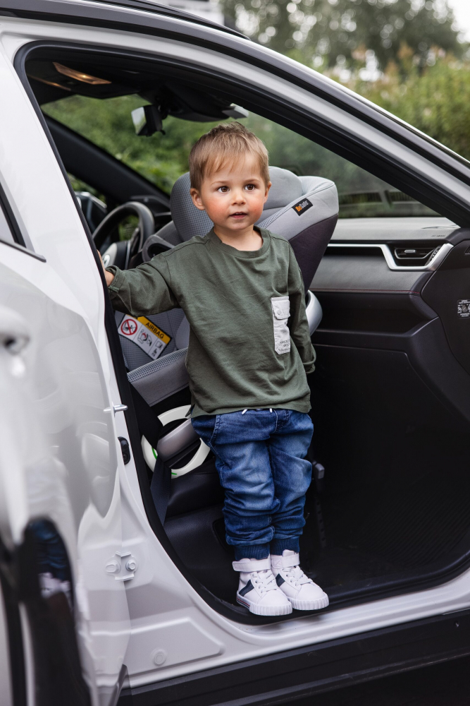 Scaun Auto BeSafe Stretch B Anthracite, 0-7 Ani - imagine 6