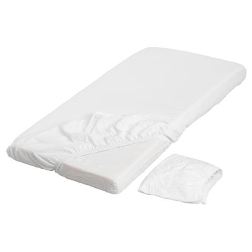 Husă Impermeabilă Patut KikkaBoo Alb 120x60