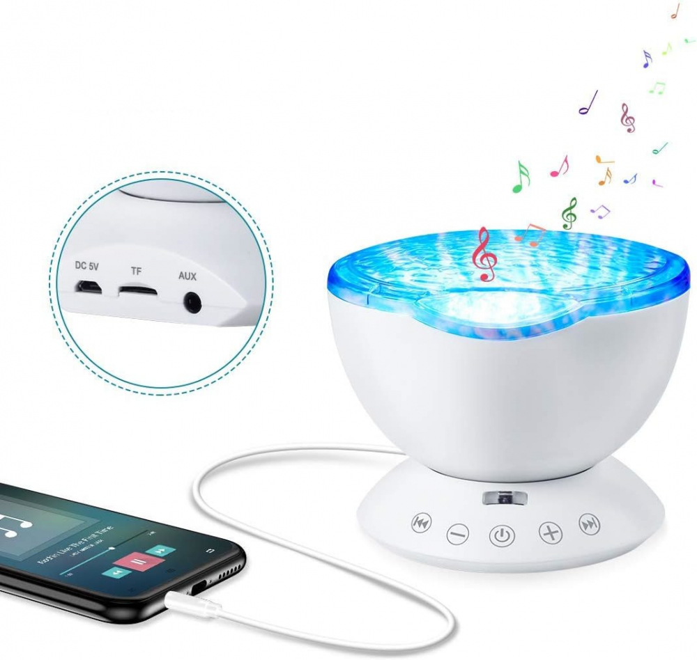 Playlearn Proiector Valuri Oceanice Relaxare - imagine 2