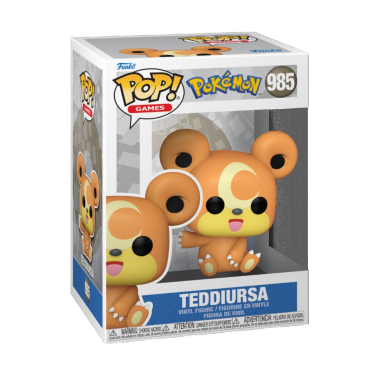 Funko Pop Pokemon Teddiursa | Figurina Colectie
