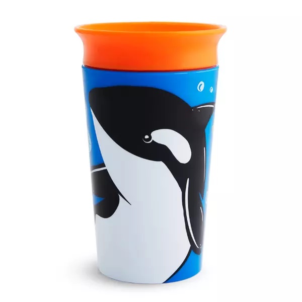 Cana Miracle 360 Wildlife Orca 266ml Munchkin - imagine 8