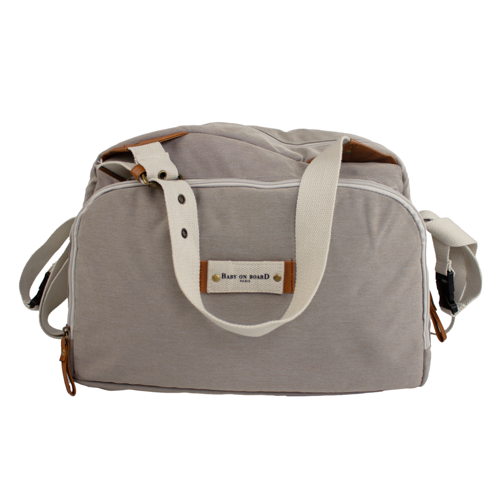 Geanta Baby On Board Titou Greige Elegantă