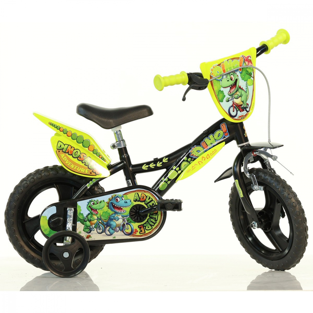 Dino Bikes Adventure: Bicicleta 12" Sigură