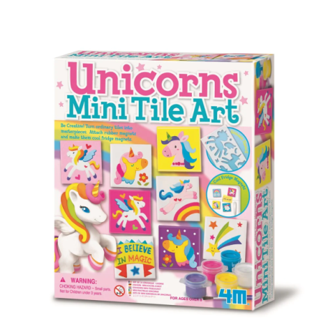 Set Creative Pictat Unicorn 4M | Activitate Copii