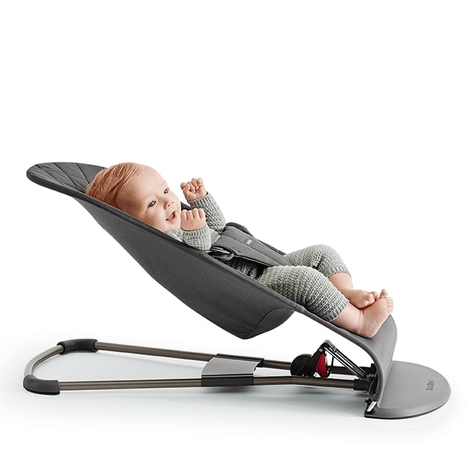 Balansoar Babybjorn Bliss Anthracite Mesh - imagine 2