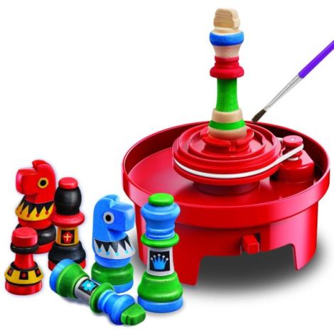 Set DIY Sah 4M KidzLabs - Creează-ți Jocul - imagine 2