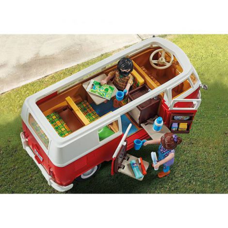 VW T1 Camping Bus Playmobil - Aventuri - imagine 6