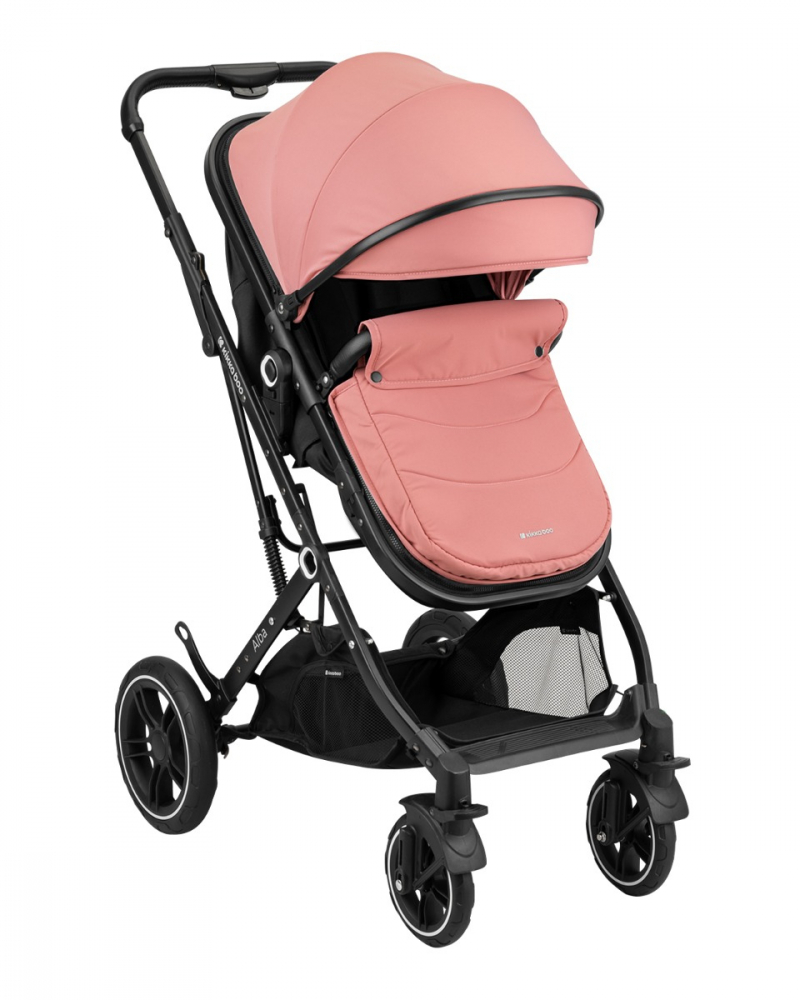 Carucior Transformabil 3 in 1 KikkaBoo Alba Pink - imagine 11