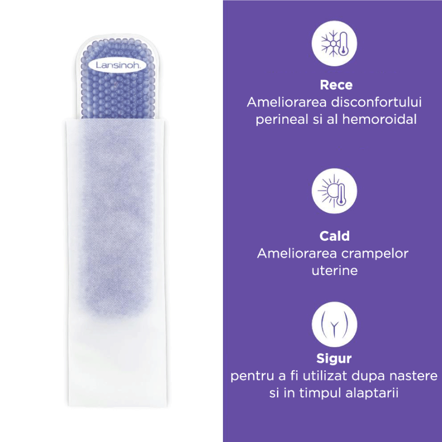 Compresă rece și caldă Lansinoh | Confort post-natal - imagine 2