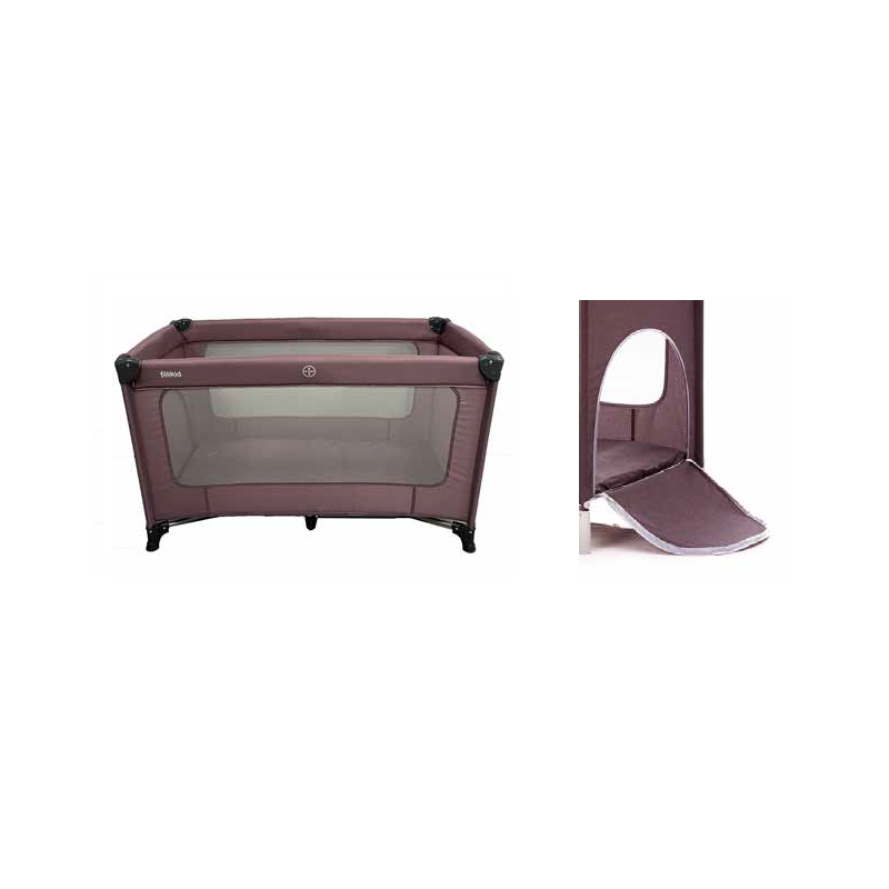 Patut Pliabil Fillikid Nizza Raspberry 120x60 cm - imagine 4