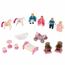Kidkraft Casută Păpuși Princess Castle cu Accesorii - imagine 2