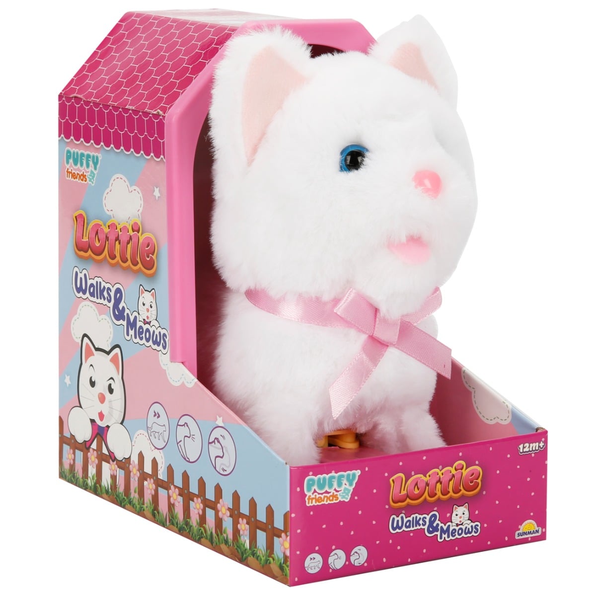 Pisica Plus Interactiva Puffy Friends Lottie