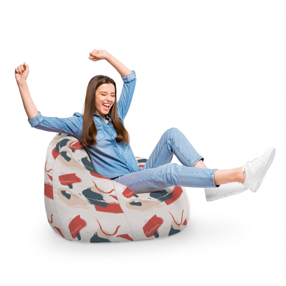 Fotoliu Puf Updeco Para XL Bej Modelat