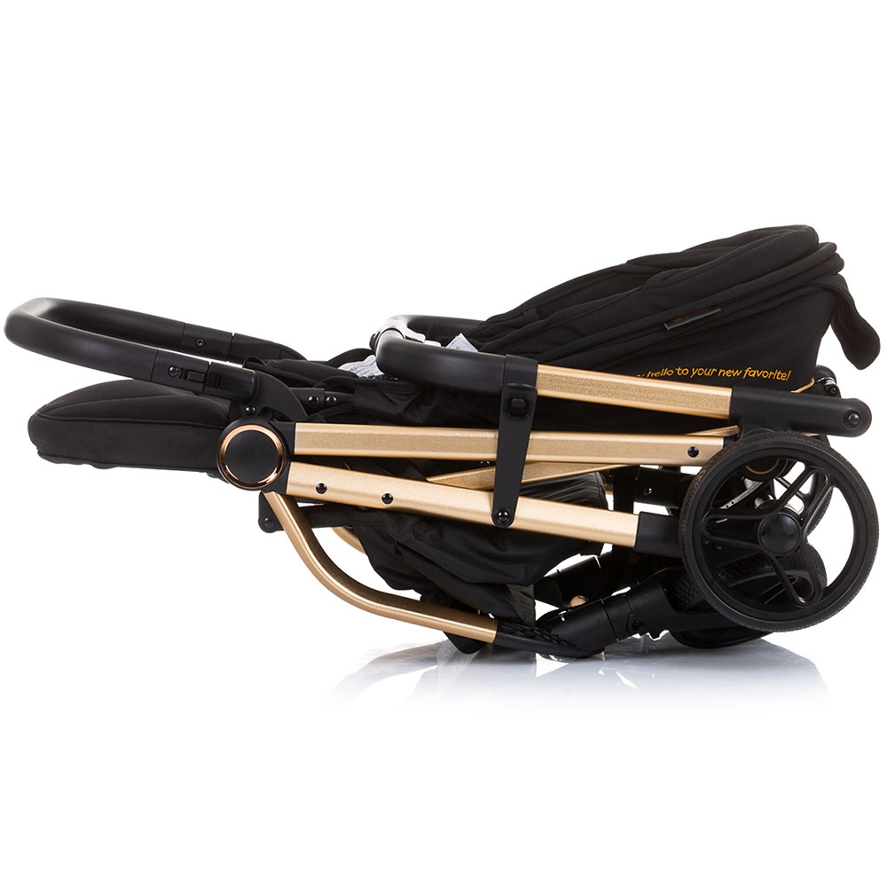 Carucior Chipolino Twister Ebony Sezut Rotativ - imagine 6