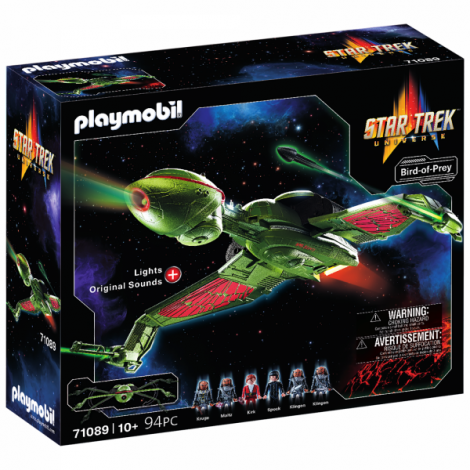 Playmobil Star Trek Klingon 71089 cu Efecte Lumini
