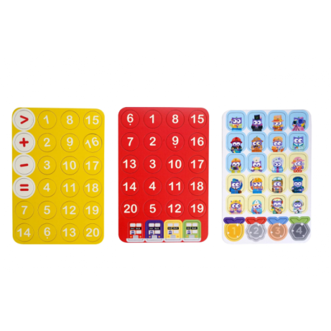 Mieredu Autobuzul Matematic 2in1 - Joc Educativ - imagine 2