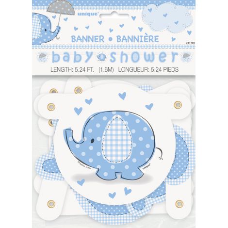 Banner Baby Shower Băiat Unique, 1.6 m