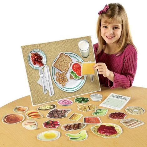 Set Magnetic Alimente Sănătoase Learning Resources - imagine 3