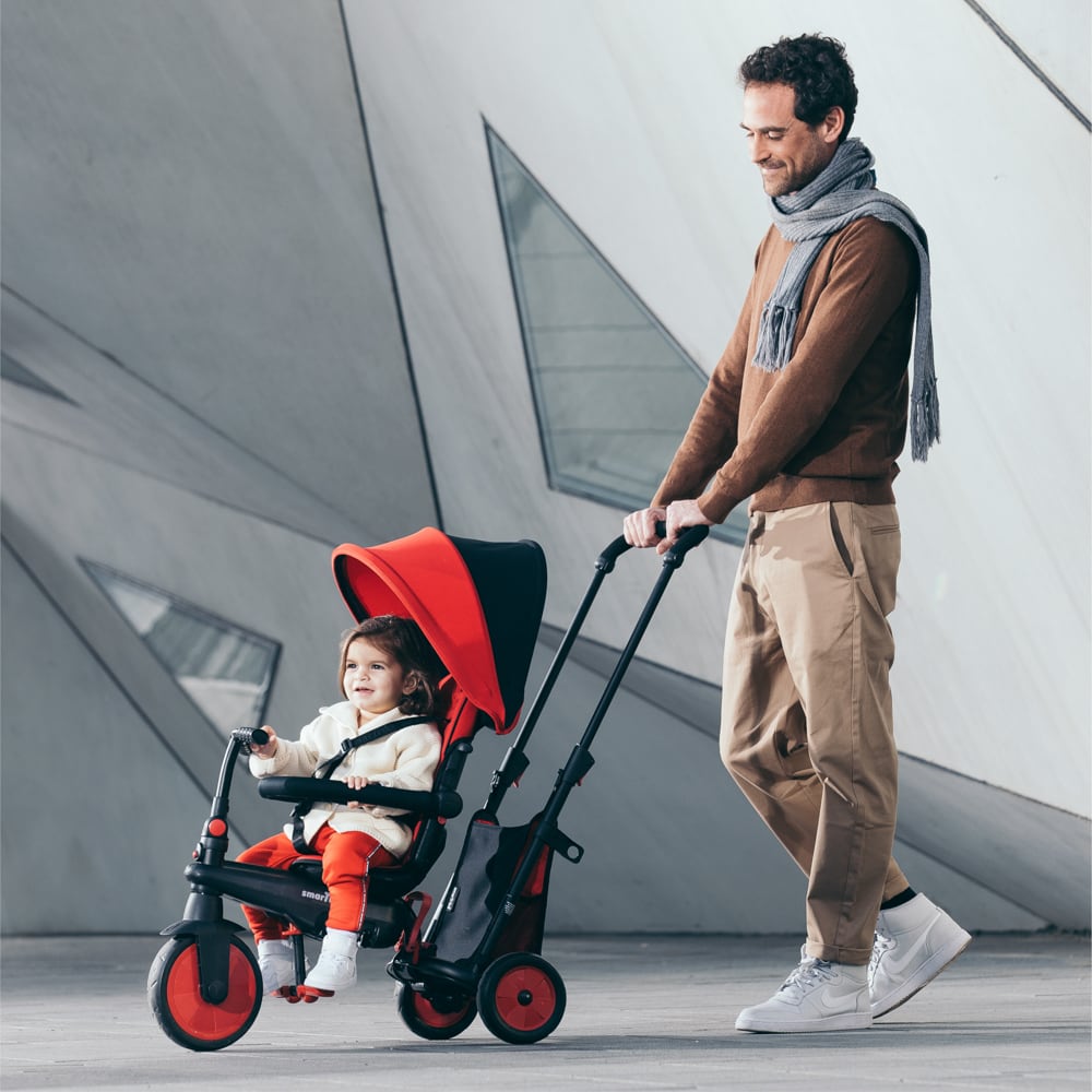 Smart Trike STR3 6in1 Rosu | Pliabila si Touch Steering - imagine 4