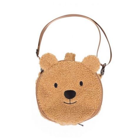 Geanta Childhome Teddy Bag Bej | Pratică pentru copii