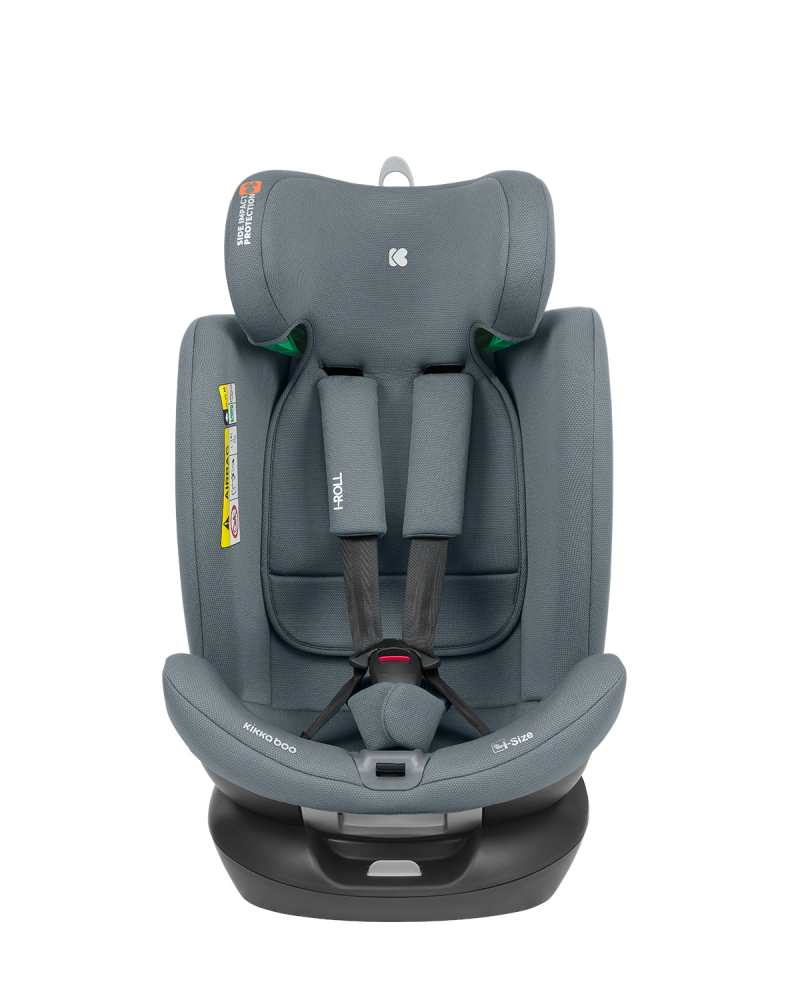 Scaun Auto Kikkaboo I-Roll ISIZE Rotativ 40-150cm - imagine 2