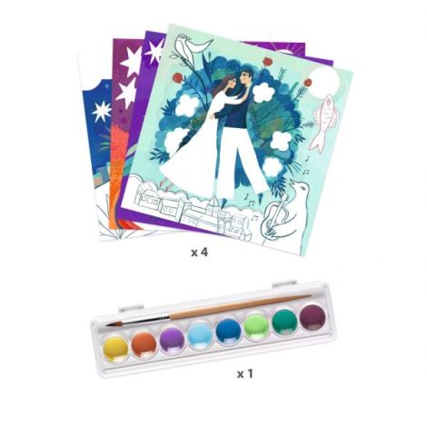 Atelier Pictură Djeco Marc Chagall Suprarealist - imagine 3