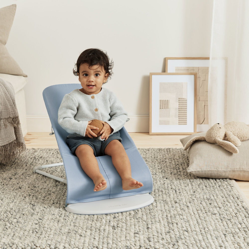 Balansoar BabyBjorn Bliss Blue | Confort și Siguranță - imagine 6