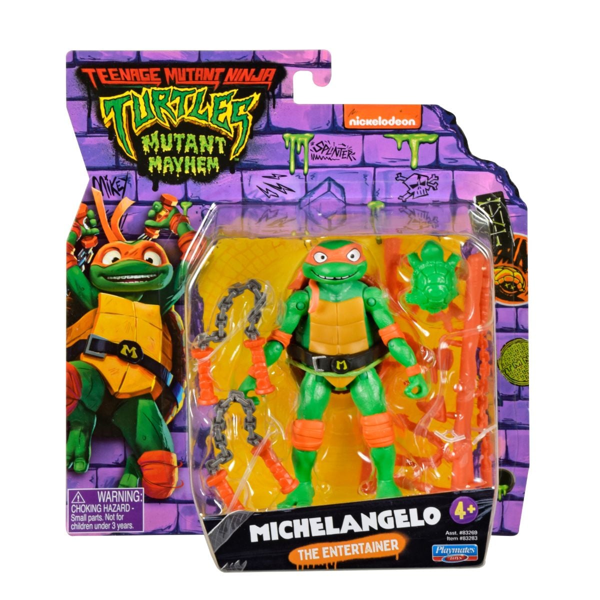 Figurina Testoasele Ninja Michelangelo | Heroic Play